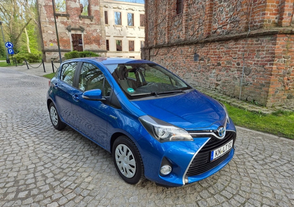 Toyota Yaris cena 45900 przebieg: 126750, rok produkcji 2015 z Wrocław małe 379